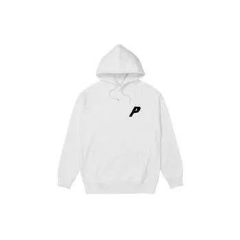 Palace Толстовка из три-шенилла с треугольным логотипом на спине, мужской топ, белый PAL-FW21-457 L