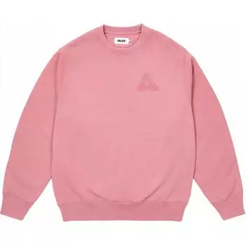 Palace Топы-унисекс Spray Tri-Ferg Crew Dusty Mauve Purple P26CS084 L
