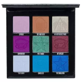 Палетка теней для век Jeffree Star x Shane Dawson Mini Controversy – Emerald Edition