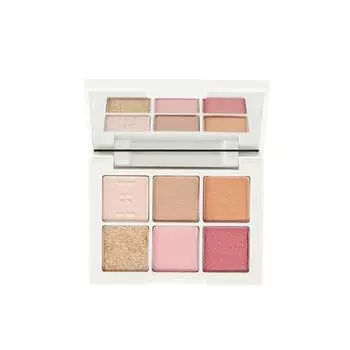 Палетка теней для век MAD PEACH Daily Mood 1,3 г * 6 шт. 01 Selfish Pink
