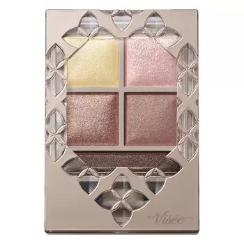 Палетка теней для век Visse Riche Panorama Design Pink Beige BE-8 5,5 г