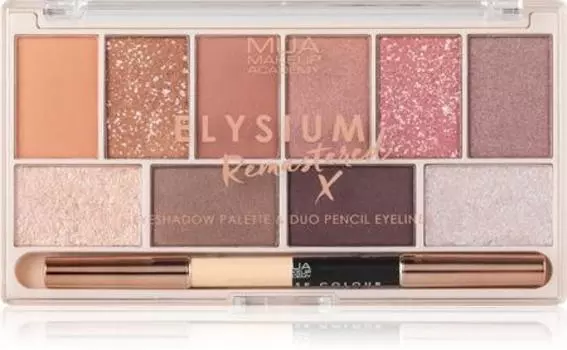 palette de fards paupires 10 couleurs duo TU прозрачный
