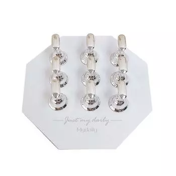 Palette Magnetic Nail rest Nail Practice Base False Nail Tips Display Board Nail Art Palette 05