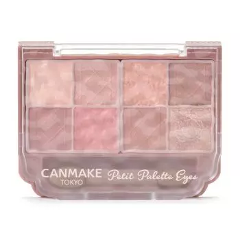 Палитра Canmake Petit Eyes M03 Milky Cherry Ricotta 2g Eyeshadow Multicolored Eyeshadow Lame Pearl Terracotta (Матовый тип)