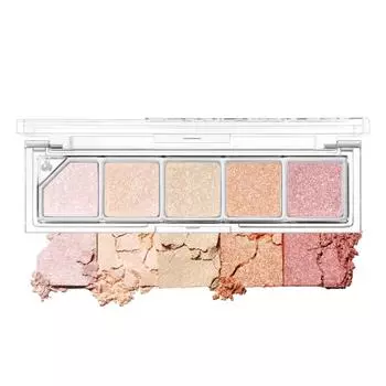 Палитра для лица Unrichia Mood Shower, № 100 Ballerina Shower, 1 шт.