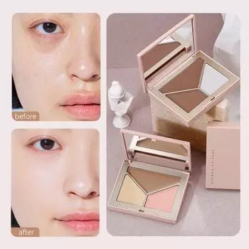 Палитра хайлайтеров Smooth Delicate Waterproof Sweatproof Long Lasting