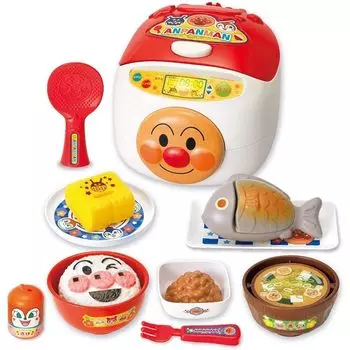 Палитра Joy Palette anpanman Я взяла ее с удовольствием! Набор японских блюд Chatty, Hunky и Genki, 100 шт., пластик