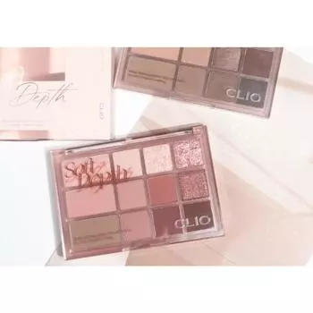 Палитра теней CLIO Shade & Shadow Daily Shadow Aegyosal Kkuanku Eye Makeup Shade, No. 5 Страна сладкой ваты, 1 шт.