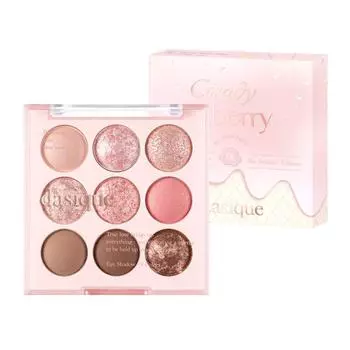 Палитра теней для век Dasique Dasique Candy Berry Official №19, 9 цветов/тени для век/слезоточивый эффект/тени для век