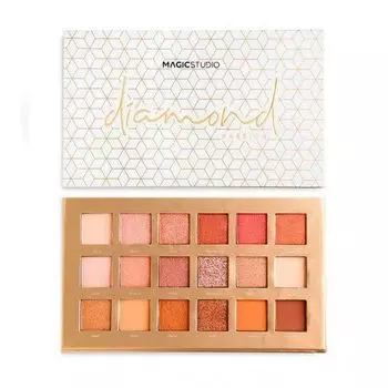 Палитра теней для век Magic Studio Powerful Cosmetics 18 цветов Diamond
