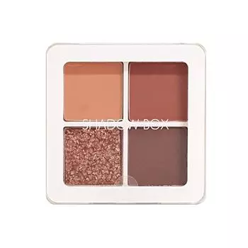 Палитра теней Saem Saemmul Shadow Box 4 Color Palette, 02 Cafe Road, 1 шт.