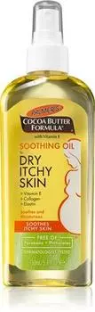 Palmer s Pregnancy Cocoa Butter Formula успокаивающее масло для тела для сухой и зудящей кожи TU прозрачный
