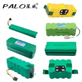 PALO NI-MH 14,4 В 2000/3500/4500 мАч аккумулятор для пылесоса 7 типов для iRobot Roomba/yijie/Neato Botvac/Samsung NaviBot/Haier