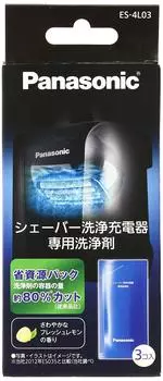 Panasonic Чистящее средство для бритвы Ram Dash, зарядное устройство, 3 шт. ES-4L03