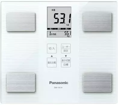 Panasonic composition monitor white weight/body EW-FA14-W