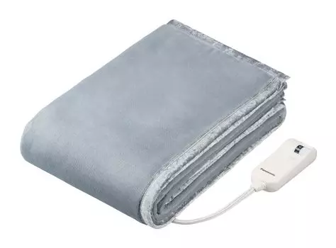 Panasonic Electric Can Be Used as a Equipped with a Room Temperature 8 Levels of Temperature Dust Mite Antibacterial and Odor Gray Blanket, Blanket,