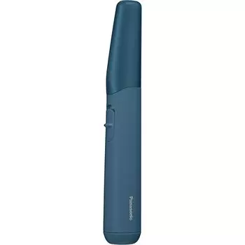 panasonic first face shaver Shaver for eyebrows, beards, and downy hair waterproof Bath available battery operated blue ER-GM40-A