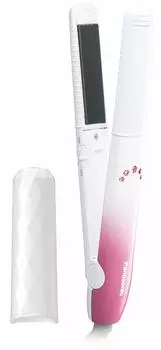 Panasonic hair iron for both curling and overseas pink tone straightening, compatible, 2-way, EH-HV16-P