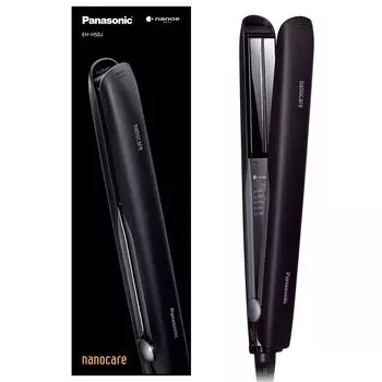 Panasonic Hair Iron Straight Nanocare Smooth Gloss Coating Plus Доступно за рубежом Черный EH-HS0J-K