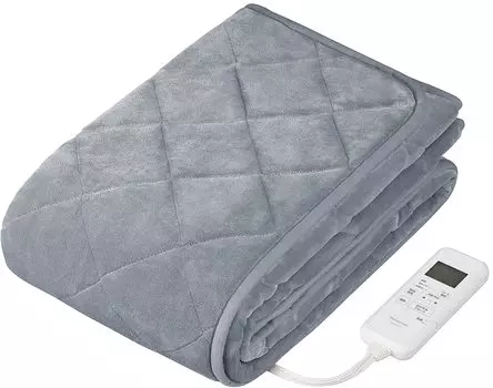 Panasonic Heating Electric Futon Automatic Temperature Comfortable Sleep Equipped with Comfort Microfiber Material Pad, Blanket, Heating, Adjustment,