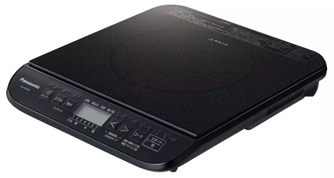 Panasonic IH Кухонная плита IH 1400 Вт Сделано в Японии Настольная 7 уровней регулировки мощности Бесшумная конструкция Черный KZ-PH34-K