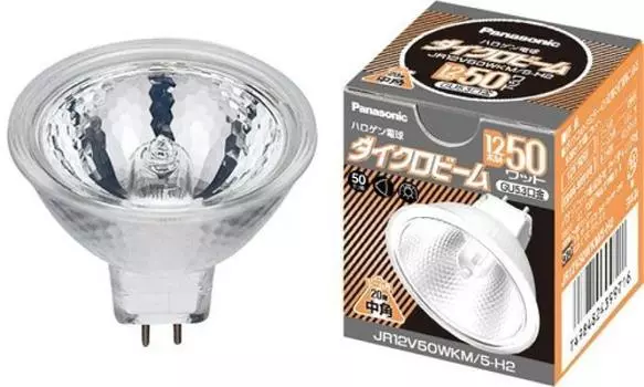 Panasonic Лампочка JR12V50WKM5H2/накаливания