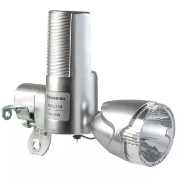 Panasonic LED power generation lamp wide LED bicycle titanium W45 x D125 x H102mm NSKL134-T