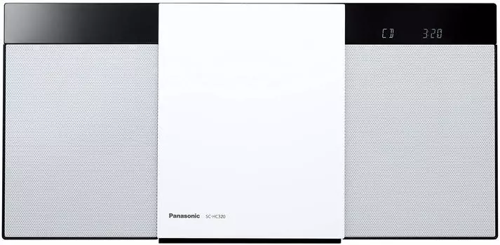 Panasonic Mini Component 2 Band Bluetooth-совместимый с функцией записи на USB-накопитель FM/AM SC-HC320-W белый