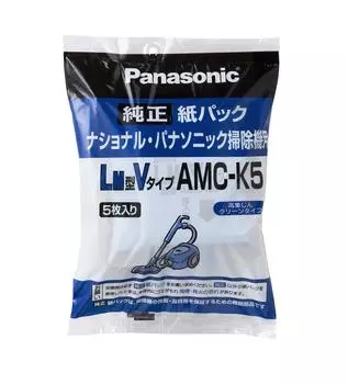 Panasonic Пылесос отдельно сменный бумажный пакет LM тип V тип расходные материалы/продается AMC-K5