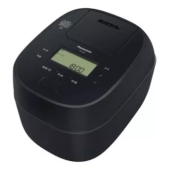 Panasonic Rice Cooker Go Rapid Pressure Reduction Valve Odori Cooker Full Heat Generation 5 Stage IH Type Black 5.5 SR-M10B-K