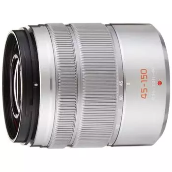Panasonic Telephoto Zoom Lens for Micro Four Thirds Lumix G VARIO 45-150mmF4.0-5.6 ASPH. MEGA O.I.S. Silver H-FS45150-S