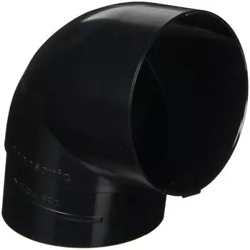Panasonic Высокий круглый отвод черный 60MM 105°