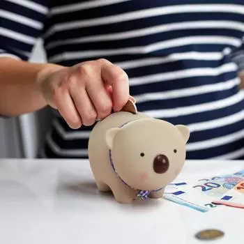 Panda Cute Kids Piggy Animals Bank Box Toys Treasure Money Coin Saving Money Table Decor Xmas Children Gift Play House Toys
