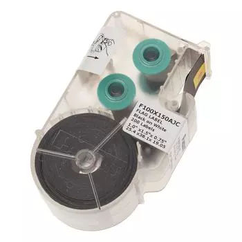 Panduit Heat Transfer Handy Printer Flag Label F100x150AJC