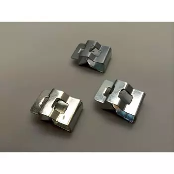 Panduit MCMS25-PC Металлическое крепление с зажимом, оцинкованная сталь, способ крепления с зажимом, максимальная толщина панели 0,24 , высота 0,46 (Упаковка 100 шт.)