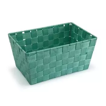 Panier Versa Grand Turquoise Textile 20 x 15 x 30 cm