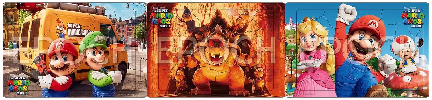 Панорамный пазл EPOCH Steps The Super Mario Movie Piece для детей Сертификация ST Mark В комплекте с чистящим мешком Возраст от 5 лет и старше Игрушка EPOCH