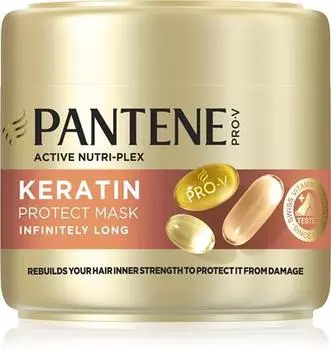 Pantene Pro-v Active Nutri Plex Infinitely Long Masque La Kratine Pour Cheveux Secs Et Abms TU прозрачный