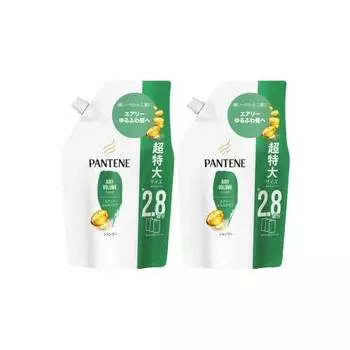 Pantene Shampoo Refill Extra Large 860mL x 2 Airy Soft Care [Bulk Purchase]