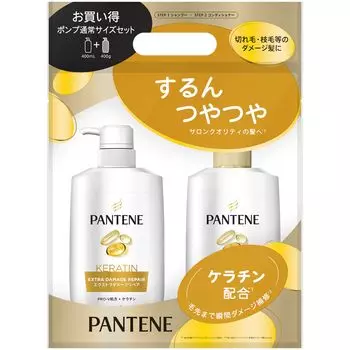 Pantene Шампунь-кондиционер с дозатором 400 мл 400 г Extra Damage Repair + +