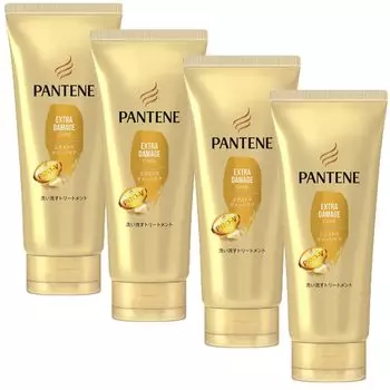 Pantene Treatment Extra Damage Care Daily Repair Treatment Extra Large Size 300g x 4 шт. [Оптовая закупка] Смываемый