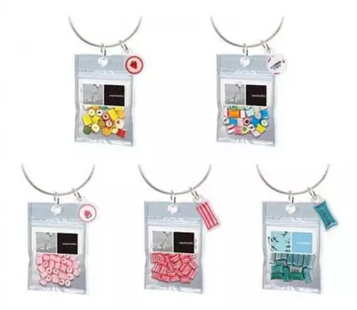 Papa Bubble Acrylic Charm Capsule Version x All 5 Types Set Full Comp Gacha Gacha Capsule Toy [Ken Elephant]