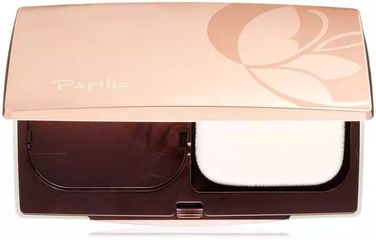 Футляр Papilio Serum Powder Foundation EX (с губкой) [Ингредиенты для ухода за кожей лица, пудры и пудры для ухода за кожей]