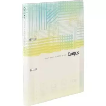 Папка-регистратор KOKUYO Loose Leaf Binder Campus B5 2 отверстия 100 листов ограниченный размер пастель в клетку le-PP358-L2-2