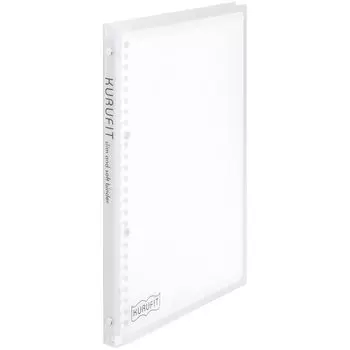 Папка-регистратор Maruman Loose Leaf B5 Crufit 26 отверстий прозрачная F020-98
