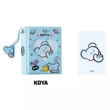 Папка-регистратор Minini для фотографий BT21 Line Friends, TATA, 16 листов, 7 опций KOYA