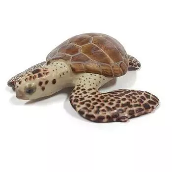 Papo Marine Animal Фигурка морской черепахи, популярные игрушки в Корее