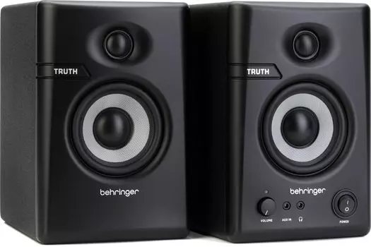 Пара мониторных динамиков Behringer серии TRUTH, 3,5-дюймовый вуфер, модель TRUTH 3.5
