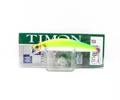 Параллельная таблица плавающей приманки Jackall Timon Tricoroll GT 72 SR-F (7185)