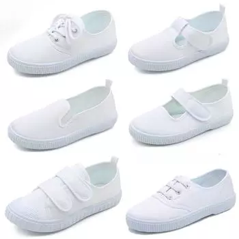 Parent-child Shoe Kid Canvas Shoes Autumn Boy Casual Shoe Girl Sport Shoes Child Shoe Kid Sneakers Little White ShoeZapatos Nia 22-insole16cm